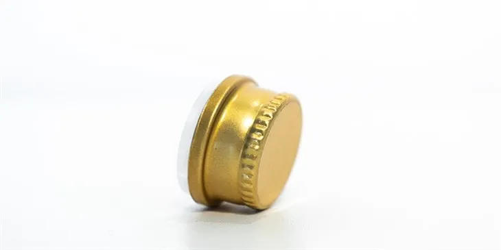 White Aluminum Screw Cap 22mm Custom Color Metal 22 400 On 20/400 Black